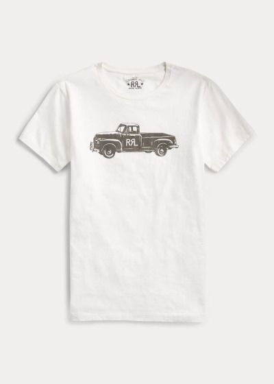 T Shirt Ralph Lauren Truck-Graphic Homem 74209-RSBP